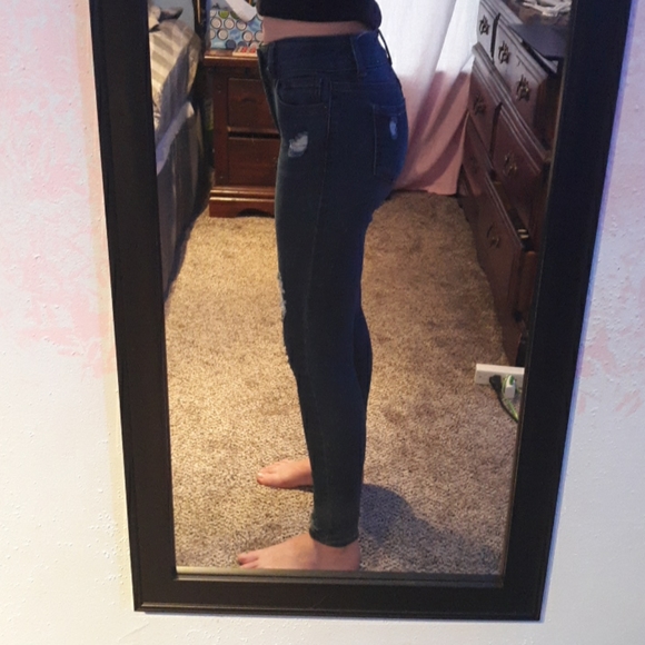 Mid Rise Skinny Jeans - Picture 2 of 2